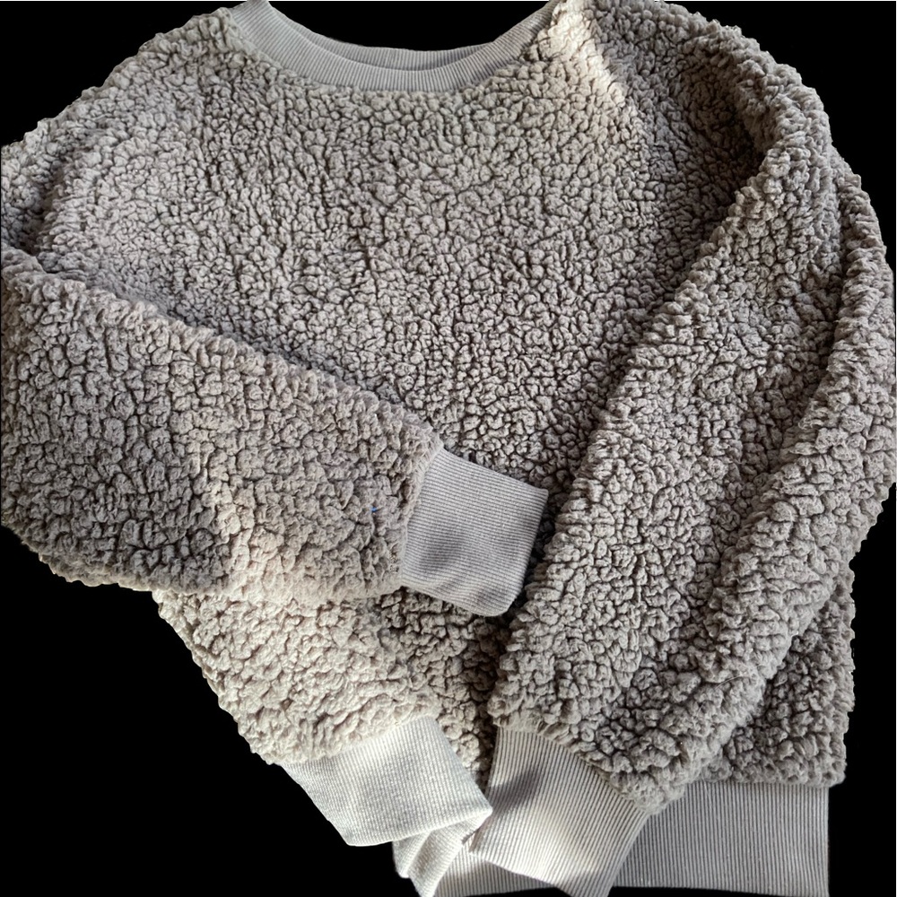 Fuzzy sweater/ sweatshirt